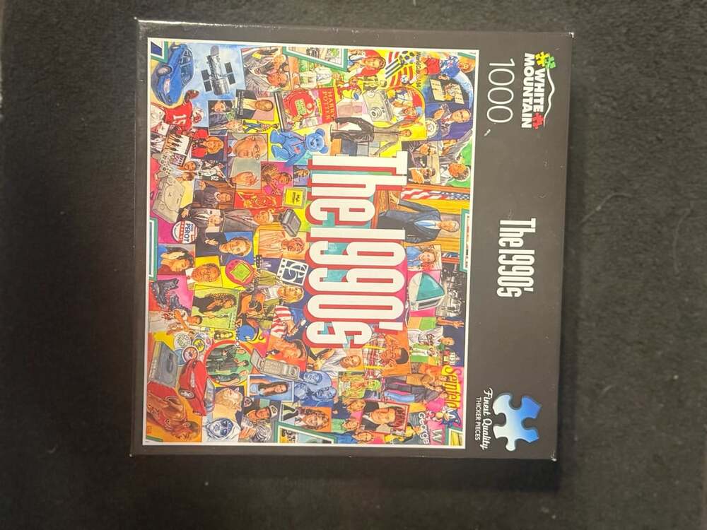 White Mountain The 1990s 1000 Piece Jigsaw Puzzle